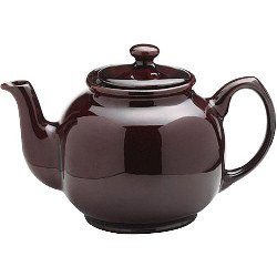 Price & Kensington 500ml (2 Cup) Rockingham Brown Gloss Teapot