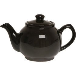 Price & Kensington 6 Cup Black Gloss Teapot