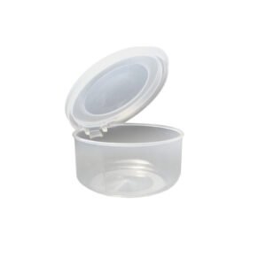 Beaufort 125ml Clear Food Container Round Hinged Lid