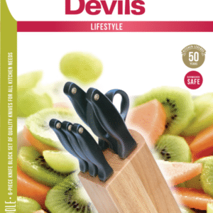Kitchen Devils nan Knife Block Set