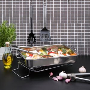 Pendeford 40 x 30cm Stainless Steel Collection Roasting Tray
