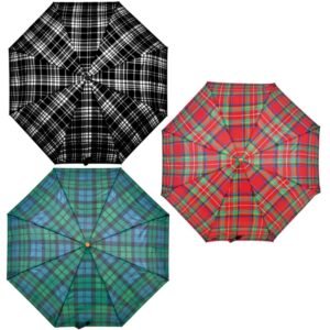 Drizzles Assorted Tartans Tartan Super Mini Umbrella