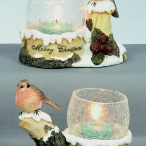 Premier 13cm Robin Tealight Holder