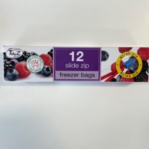Tidyz Roll of 12 Large Resealable Freezer Bags