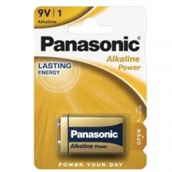 Panasonic 9v Card of 1 Alkaline