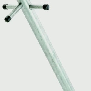 Walsall 2.4m x 45mm Galvanised Clothes Post