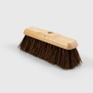 Hill Brush 10" Broom Head - Plain Stock, Filled Dyed Bassine