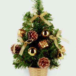 Premier 30cm Gold Dressed Tree