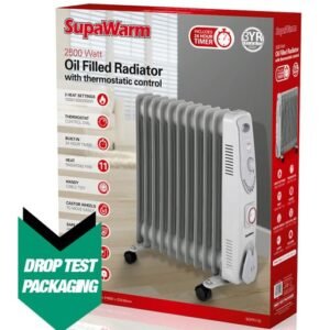 SupaWarm 2500w Oil Filled Radiator