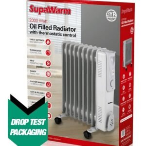 SupaWarm 2000w Oil Filled Radiator
