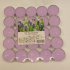 Price's Candles Lavender Tealights Pack 25