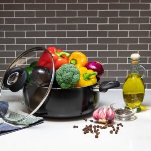 Pendeford 24cm Non Stick Casserole Pot & Lid