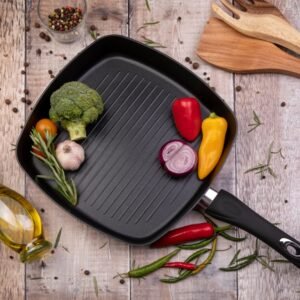 Diamond 28cm Non Stick Griddle Pan