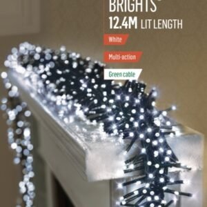 Premier White/Green Cable 960 LED Multi Action Cluster Brights With Timer