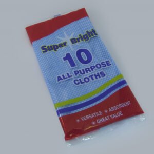 Superbright Pack 10 All Purpose Cloths