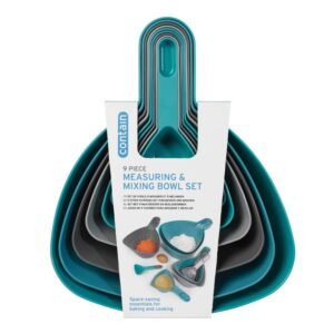 Chef Aid 9 Piece Measuring & Mixing Bowl Set