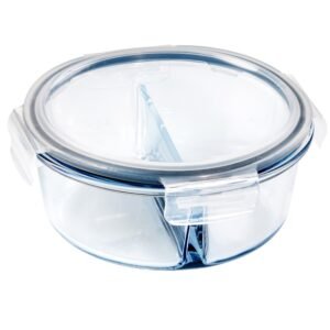 Wiltshire 950ml capacity Round Glass Food Container