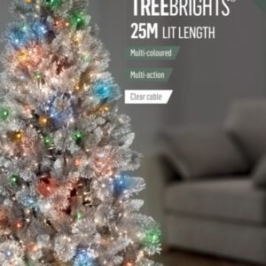 Premier Multi /Clear Cable 1000 LED Multi Action Treebrights With Timer
