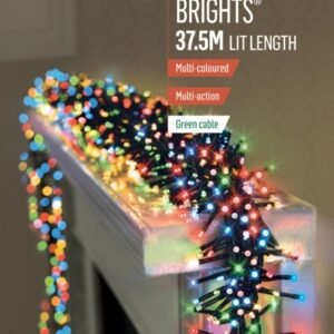 Premier Multi/Green Cable 3000 LED Multi Action Cluster Brights With Timer