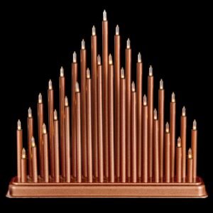 Premier Rose Gold 36cm 33 Light Candlebridge