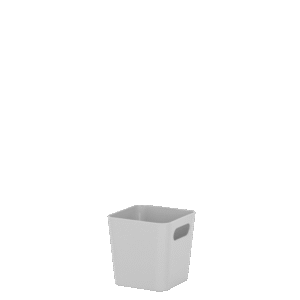 Wham Cool Grey Studio Square Basket 1.01