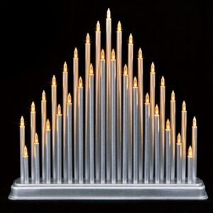 Premier 34cm 33 Light Silver Candlebridge