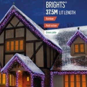 Premier Rainbow/Green Cable 3000 LED Multi Action Cluster Brights With Timer