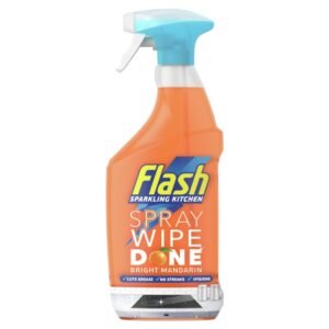 Flash 800ml Spray Wipe Done Mandarin