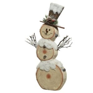 Kaemingk 43cm Foam Snowman Natural
