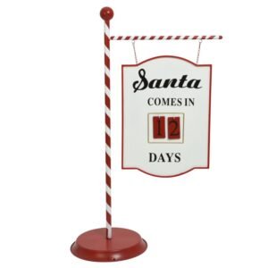 Kaemingk nan Iron Swinging Board Santa Red/White