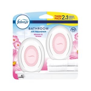Febreze Twin Pack Bathroom Air Freshener Blossom