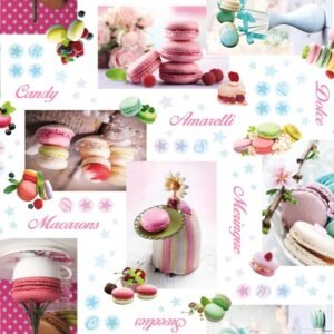 d-c-fixÂ® 20m Roll x 140cm Manhattan Tablecloth - Candy