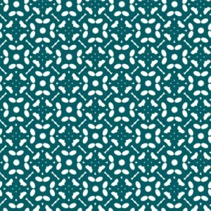 d-c-fixÂ® 20m Roll x 140cm Food Safe Tablecloth - Flowers Petrol