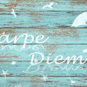 d-c-fixÂ® Pack 12 Rio Placemat - Carpe Diem