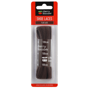 Cherry Blossom 100cm Flat Lace Brown