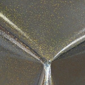 d-c-fixÂ® 140cm x 30m Paradiso Glitter Gold Christmas Tablecloth