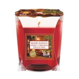 Price's Candles Merry Christmas Petali Medium Candle Jar