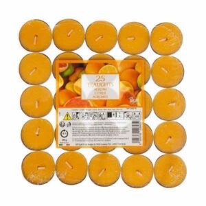 Price's Candles Citrus Petali Tealights x 25