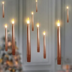 Premier 10 Piece 15cm Floating Candles With Remote Control