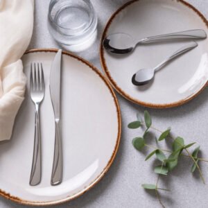 Mason Cash Cream Reactive Dinner Plate