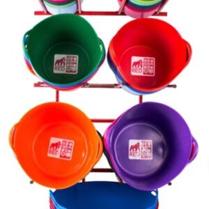 Red Gorilla Display Unit Of 100 Assorted Colour Tubs