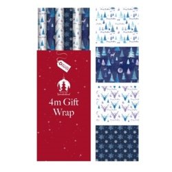 Tallon Midnight Forest Christmas Wrapping Paper 4m