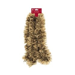 Tallon Gold Chunky Christmas Tinsel 2m