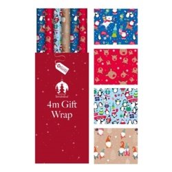 Tallon Kids Christmas Wrapping Paper 4m