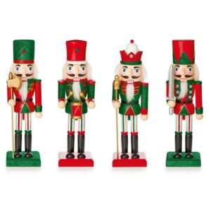 Premier 4 Designs Available Red & Green Nutcracker 25cm