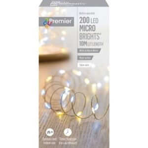 Premier White/Warm White 200 LED  Multi Action Microbrights