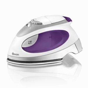 Swan Purple Travel Iron With Pouch