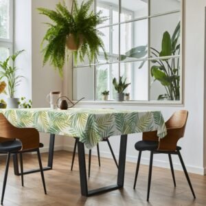 d-c-fixÂ® 150cm x 220cm Rain Forest Tablecloth