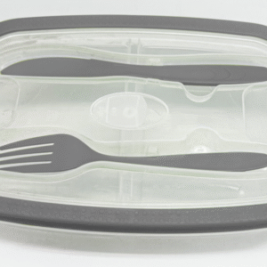 Microwave Essentials nan Lunch Box With Cutlery