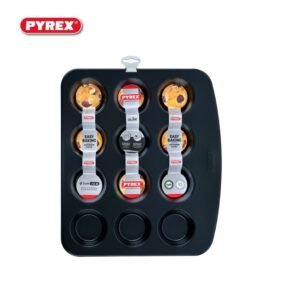 Pyrex 6.5cm Muffin x 12 PX Glide
